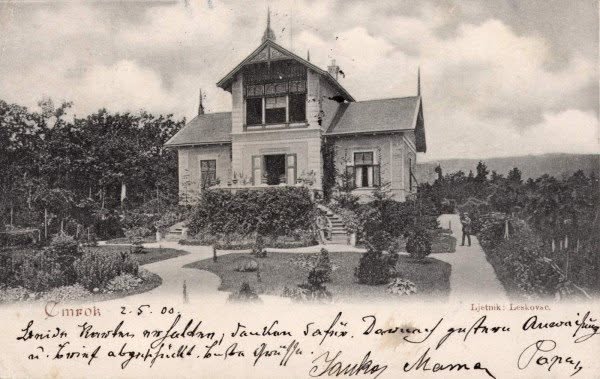 Cmrok, ljetnikovac Leskovac 1899. godine